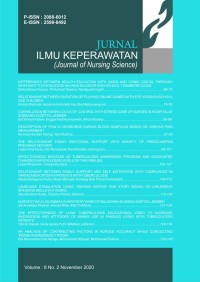 Image of Jurnal Ilmu Keperawatan (Journal of Nursing Science)